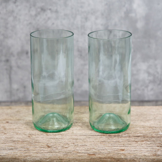 Upcycled Pint Glasses Made From Waste Wine Bottles