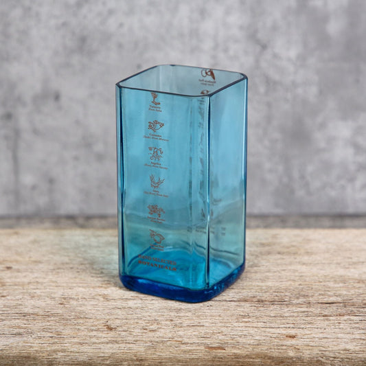 Upcycled Bombay Sapphire Glass