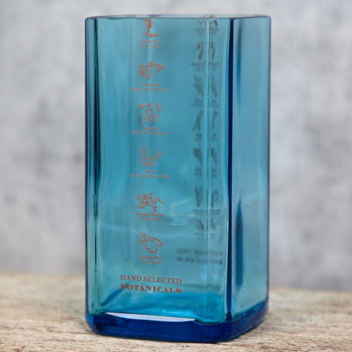 Tall Bombay Sapphire Sunset Gin Glass