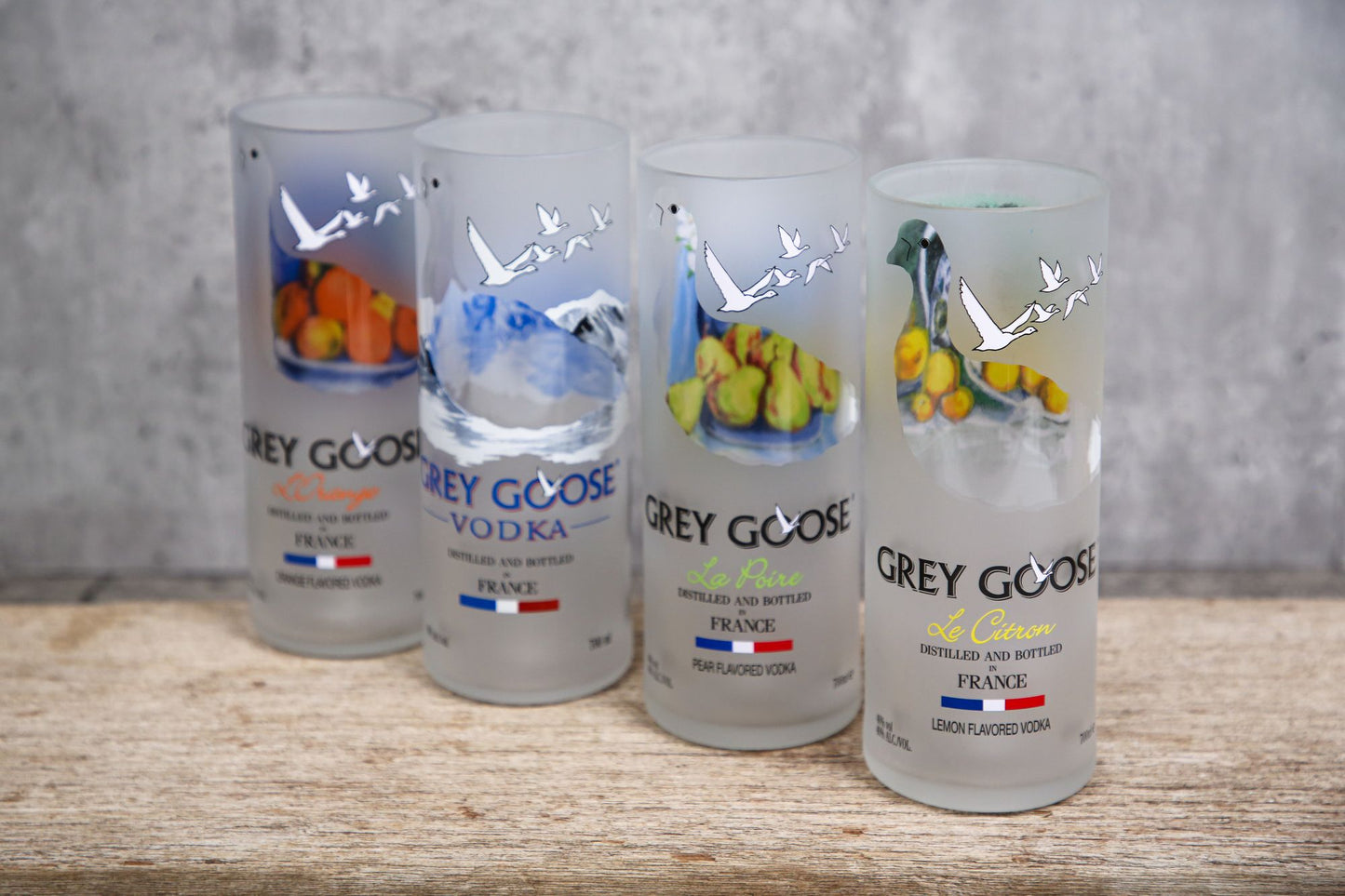Set of Grey Goose Pint Glasses