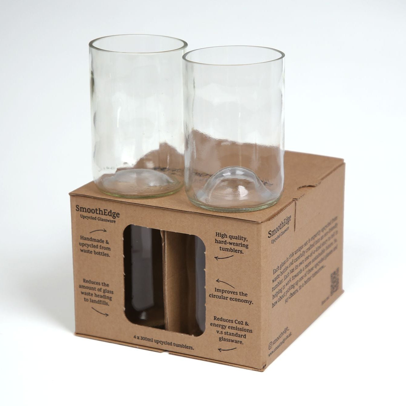 Set of Clear Tumblers