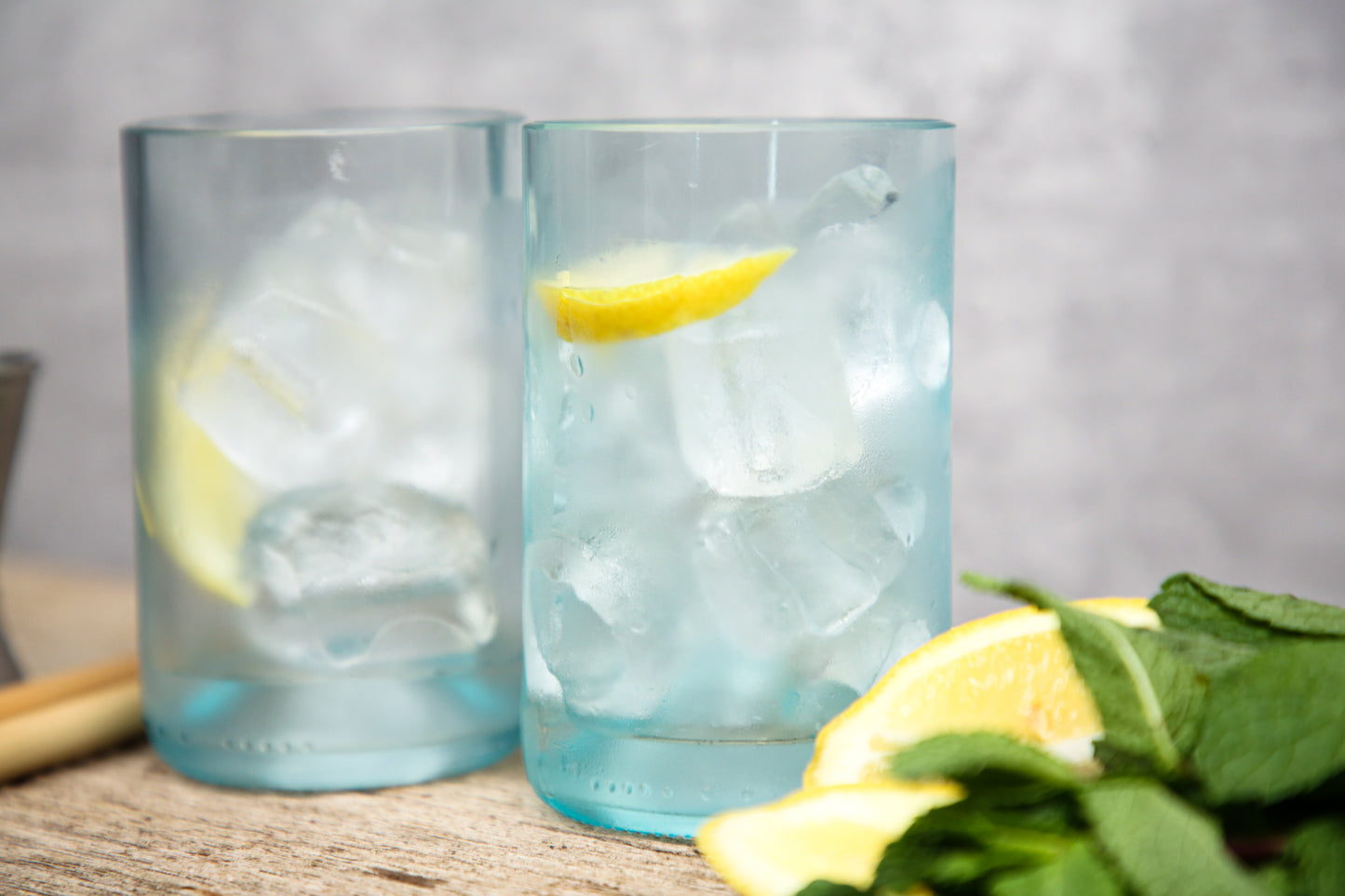Set of Four Everyday Light Teal Tumblers