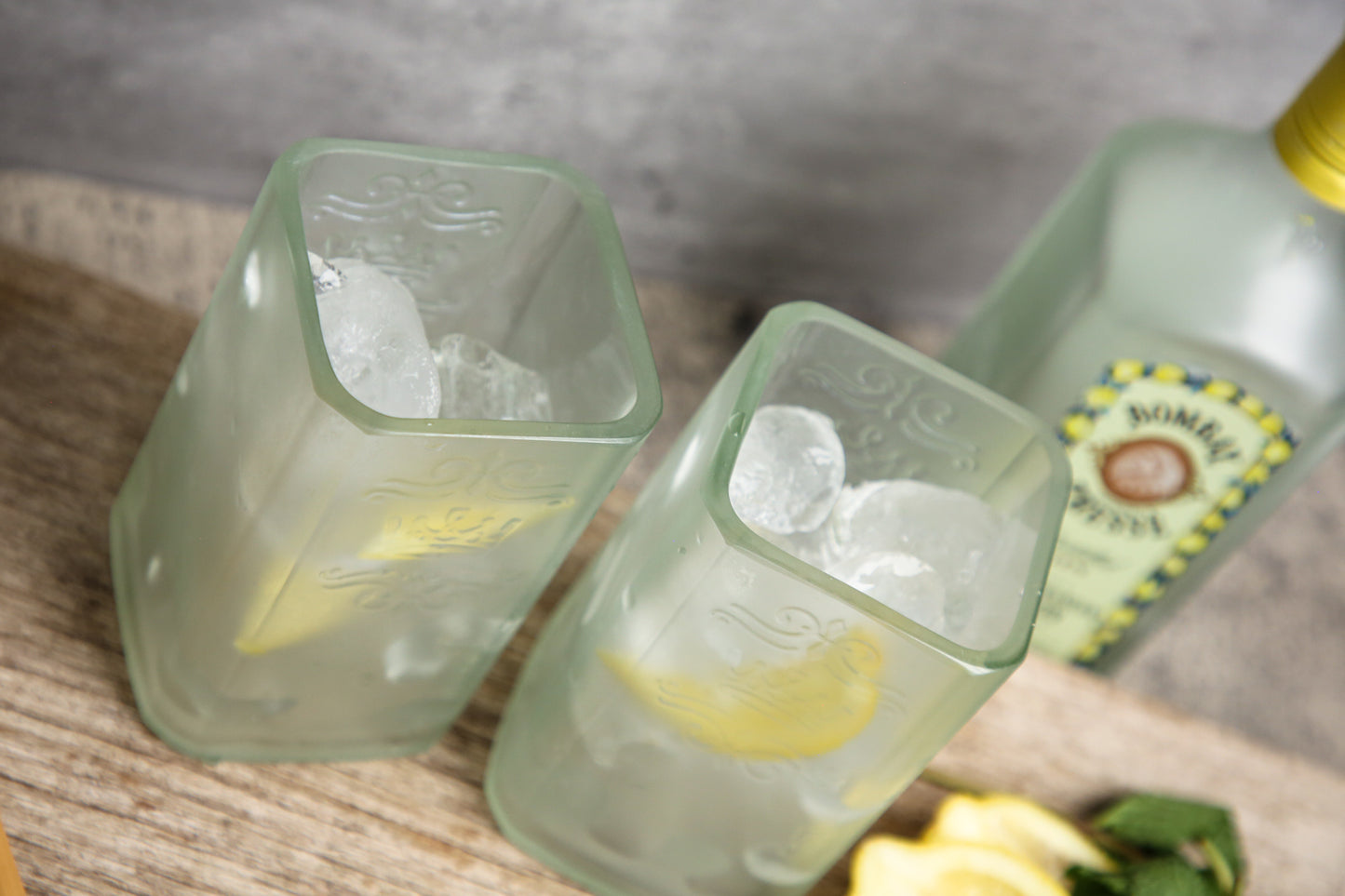 Bombay Sapphire Citron Presse Gin Glasses