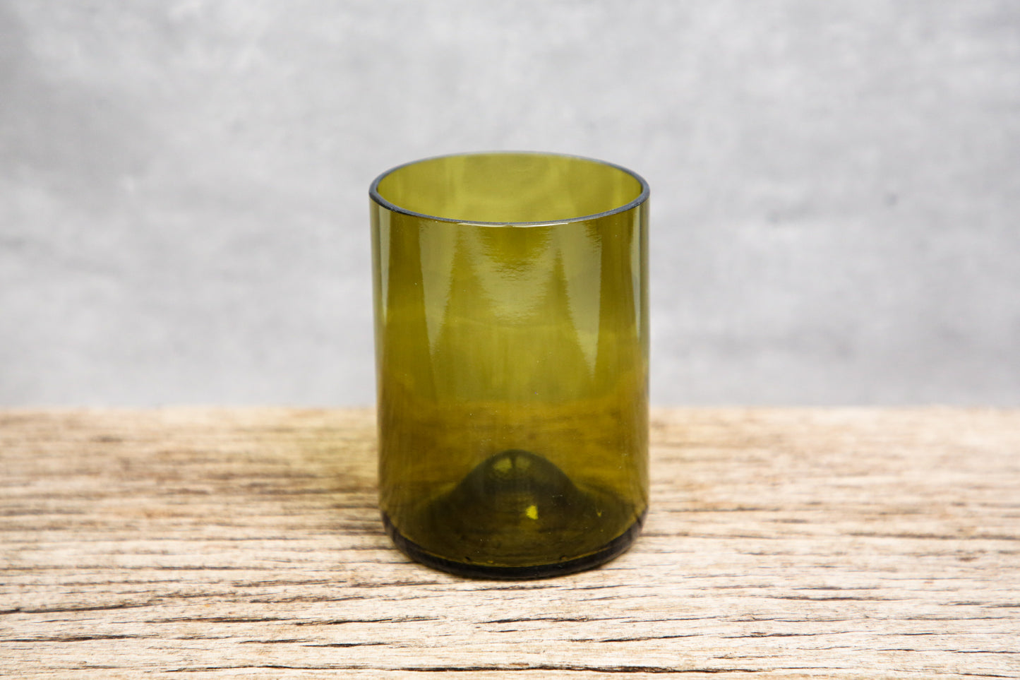 Set of Four Yellow Olive Tumbler