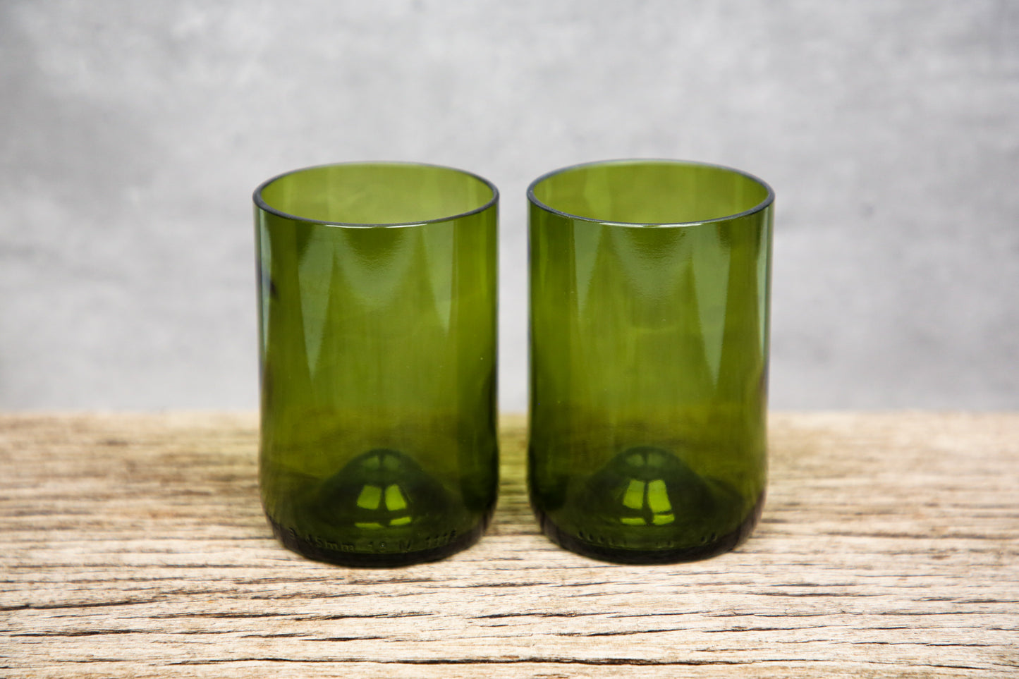 Set of Four Olive Tumblers