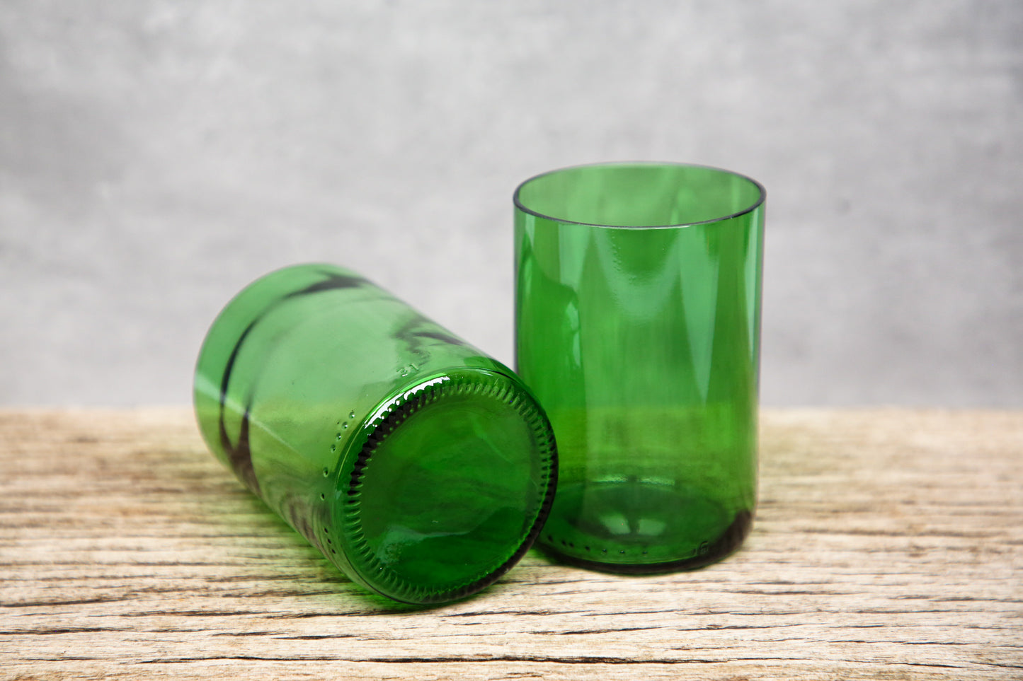 Set of Four Green Tumbler