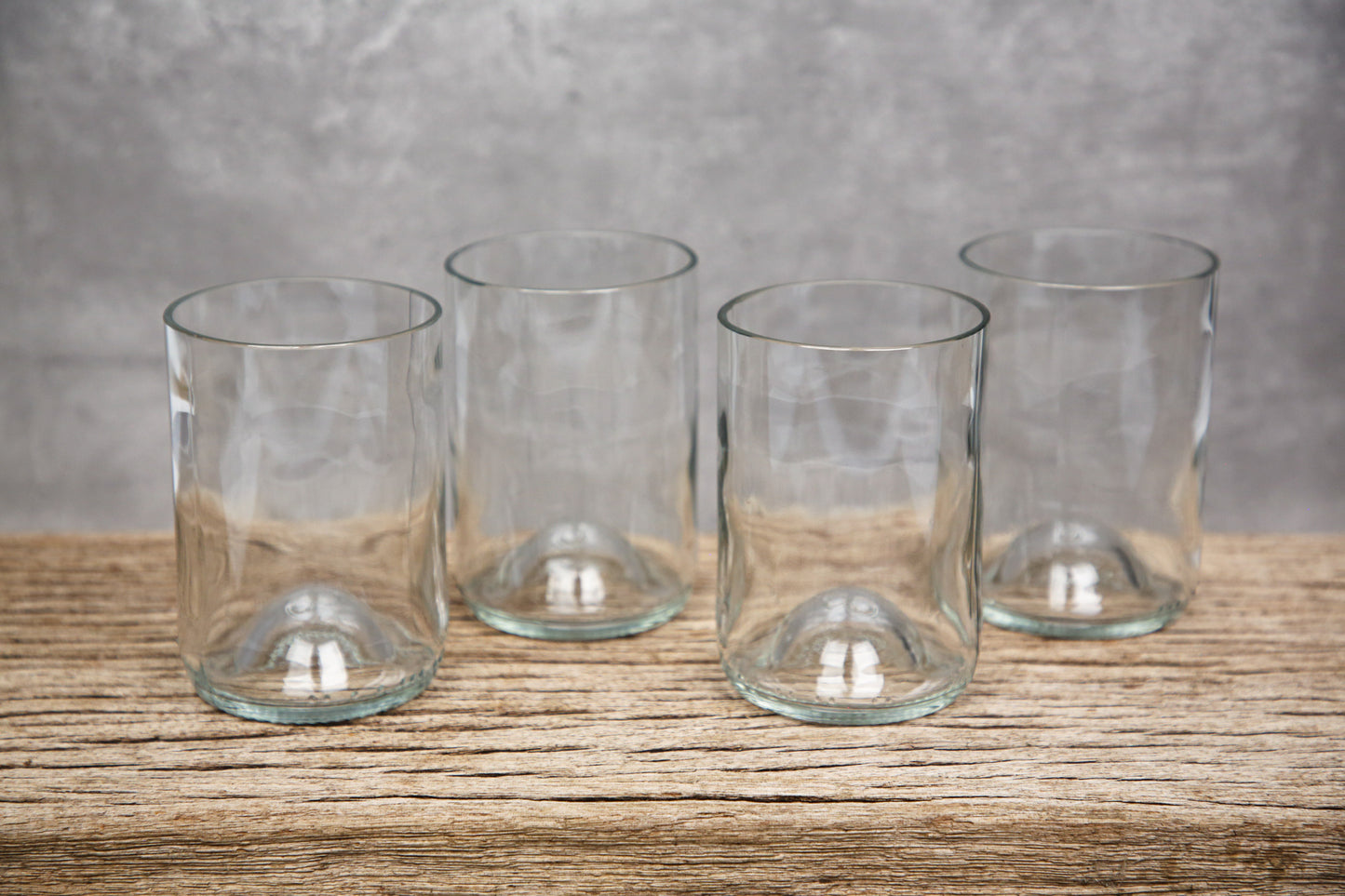 Set of Four Clear Tumblers