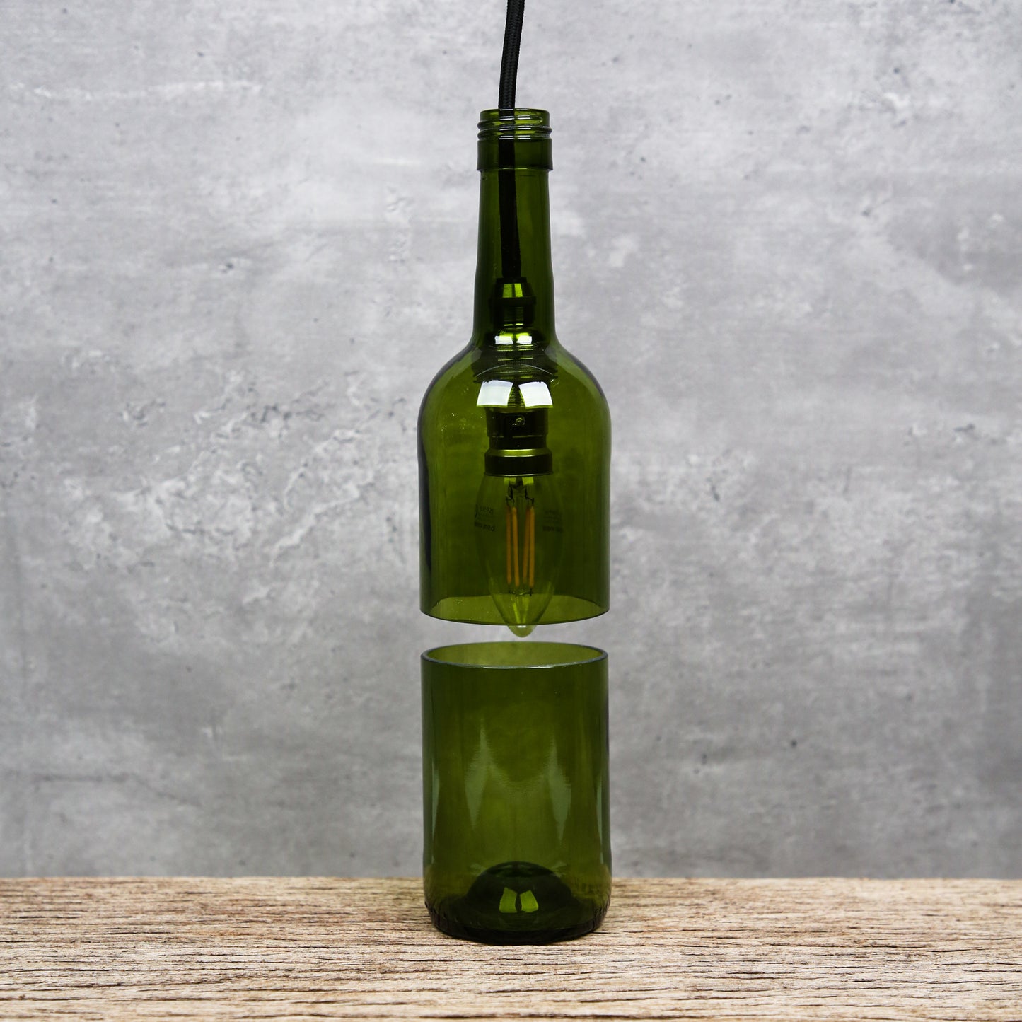 Upcycled Olive Lamp / Lighting.