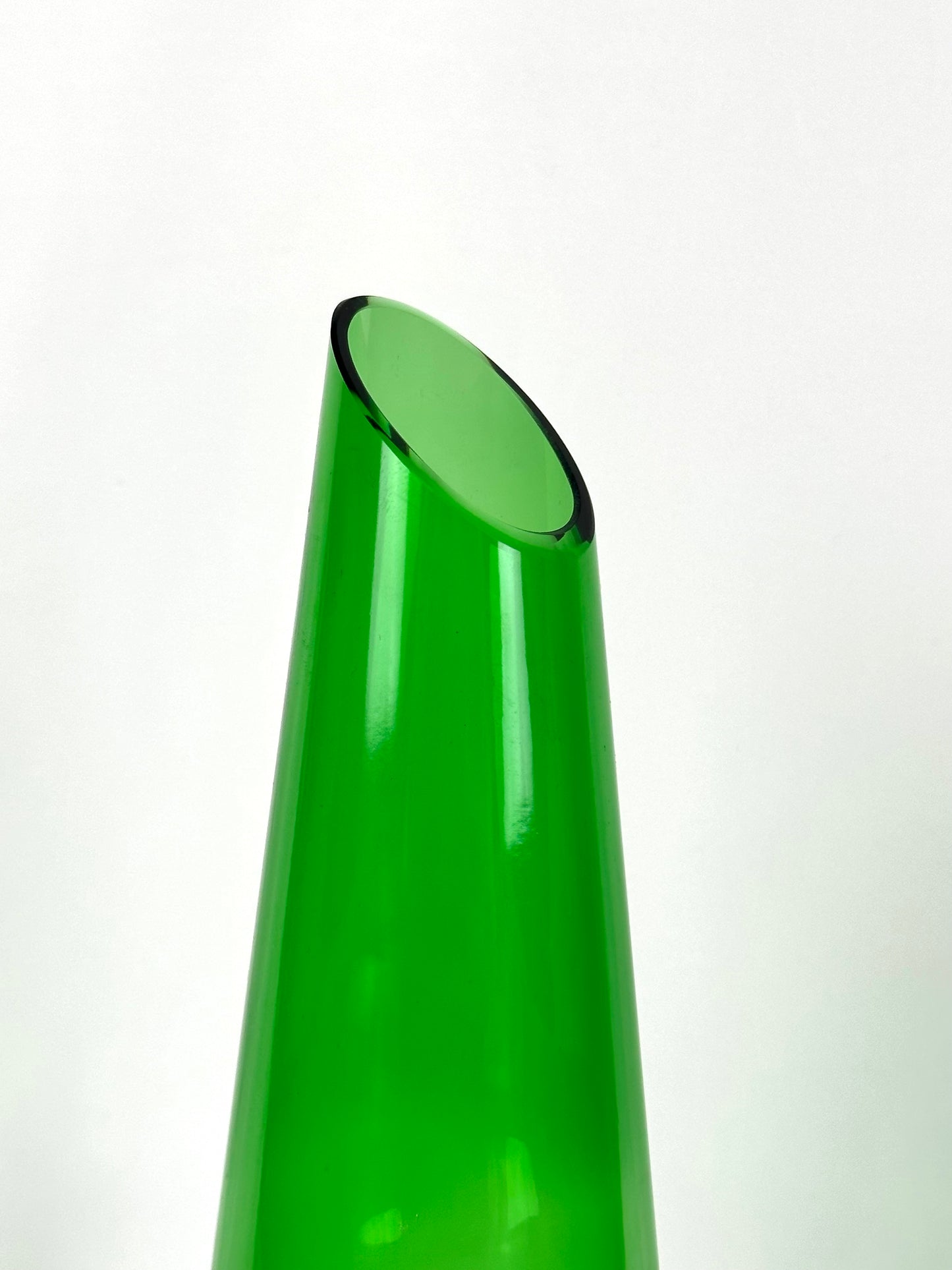 Green Bottle Vase