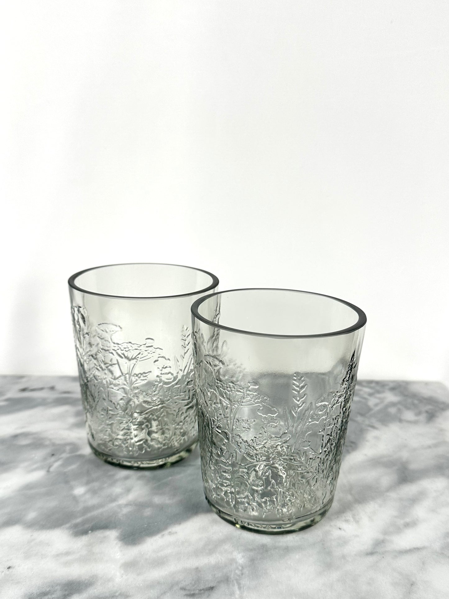 Floral Stackable Tumbler Set