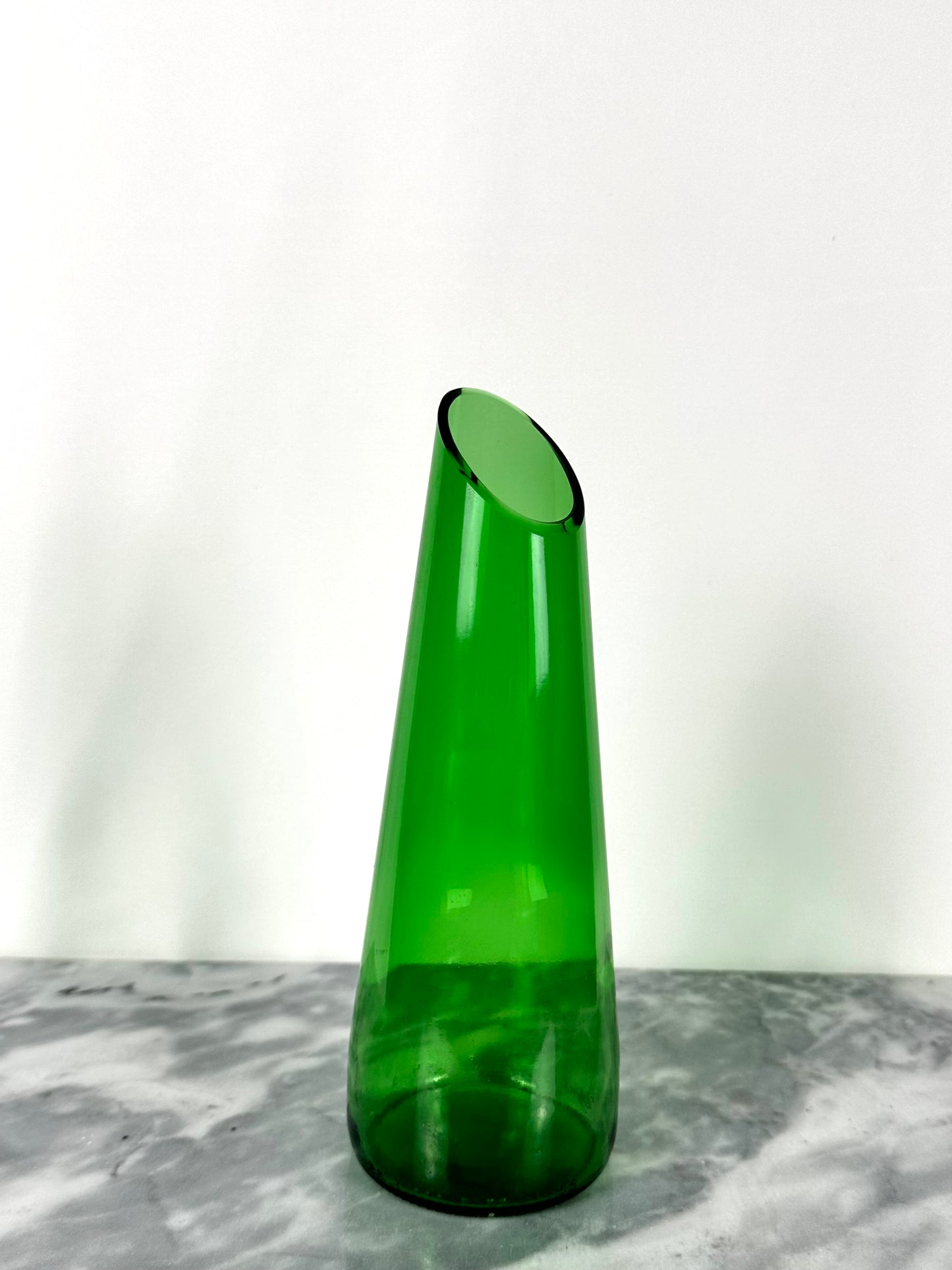 Green Bottle Vase
