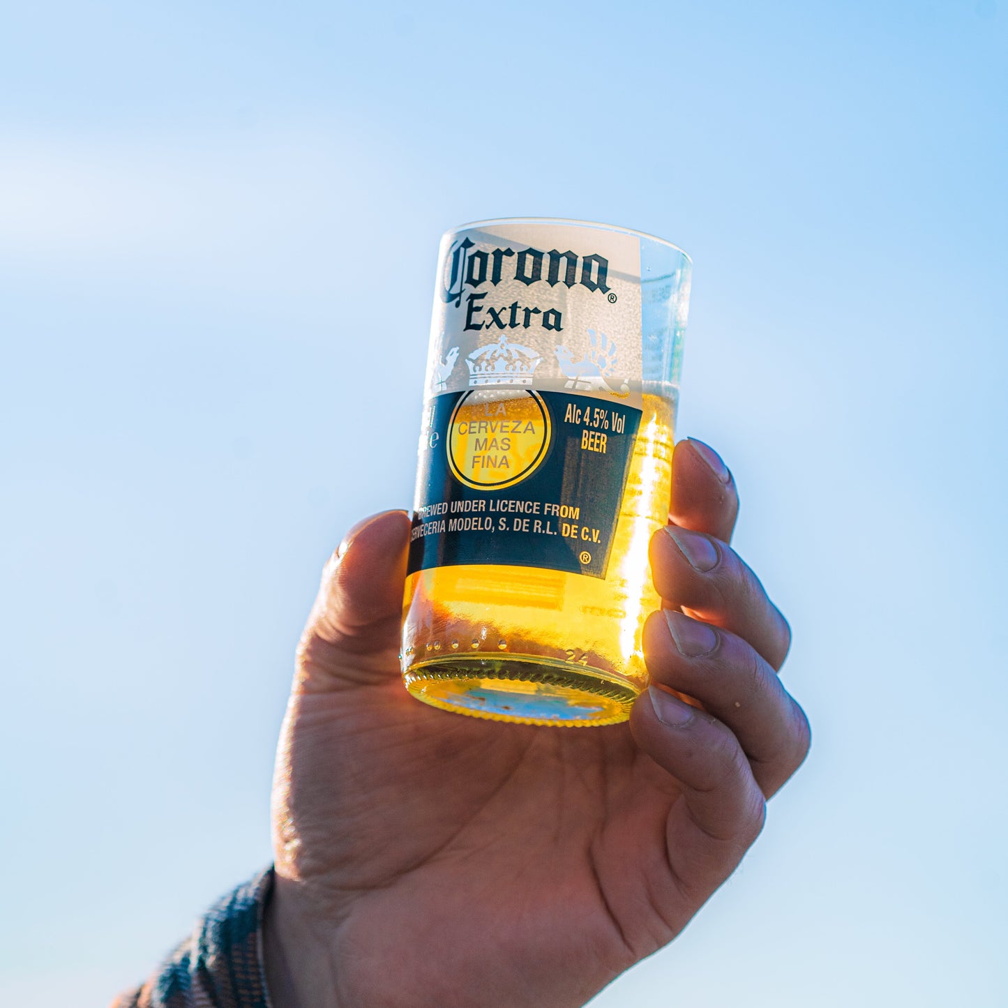 Upcycled Corona Glass