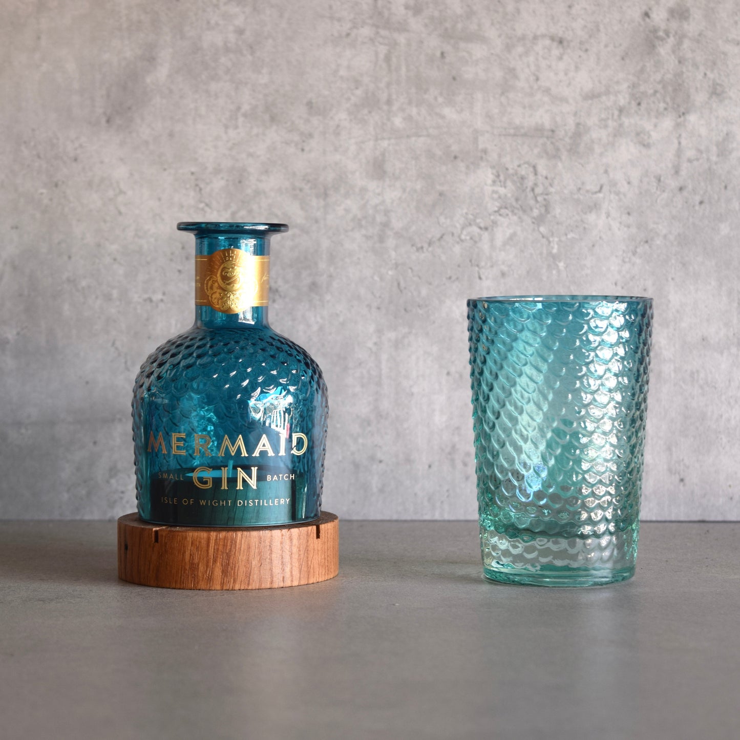 Mermaid Gin Tealight & Tumbler set