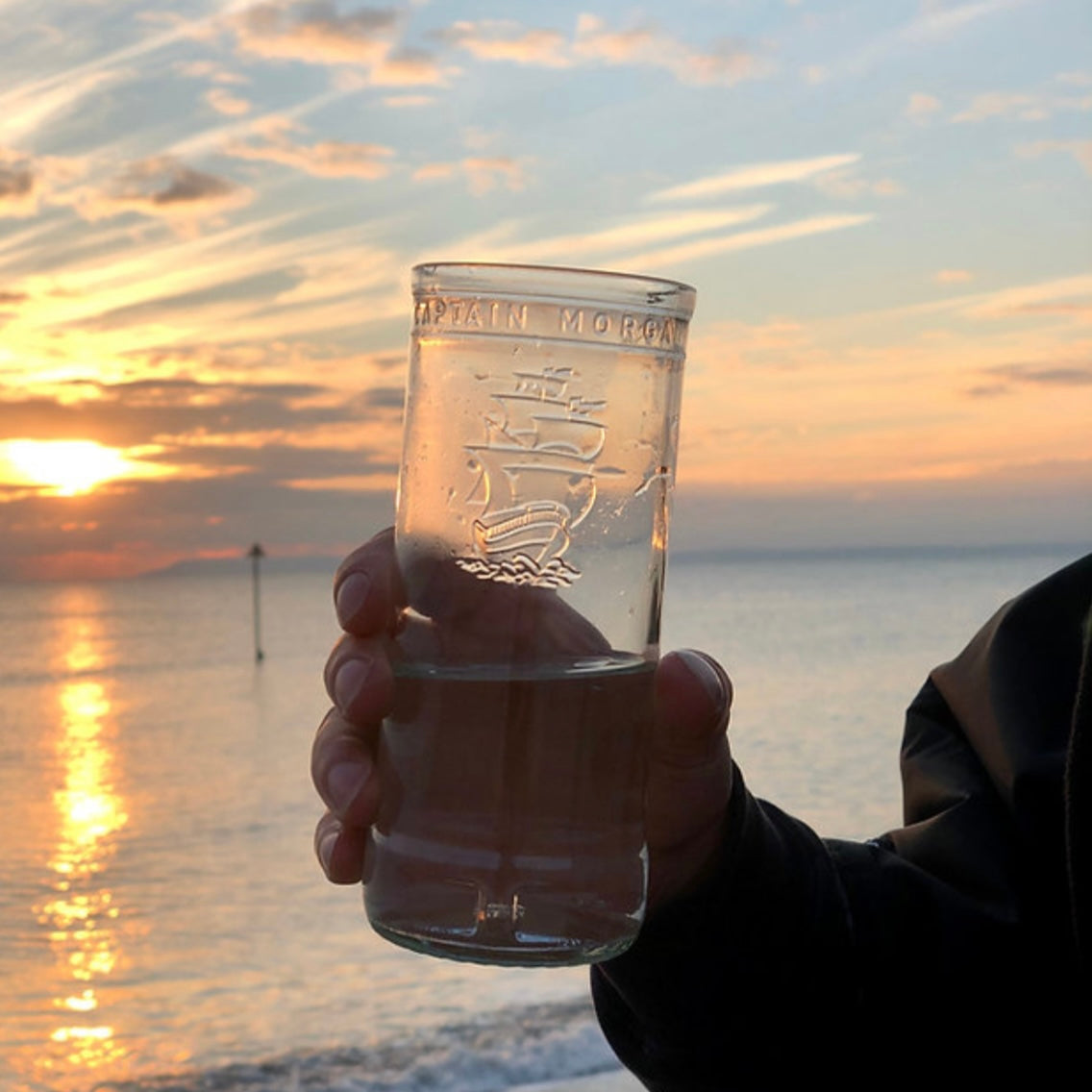 captain morgan glass