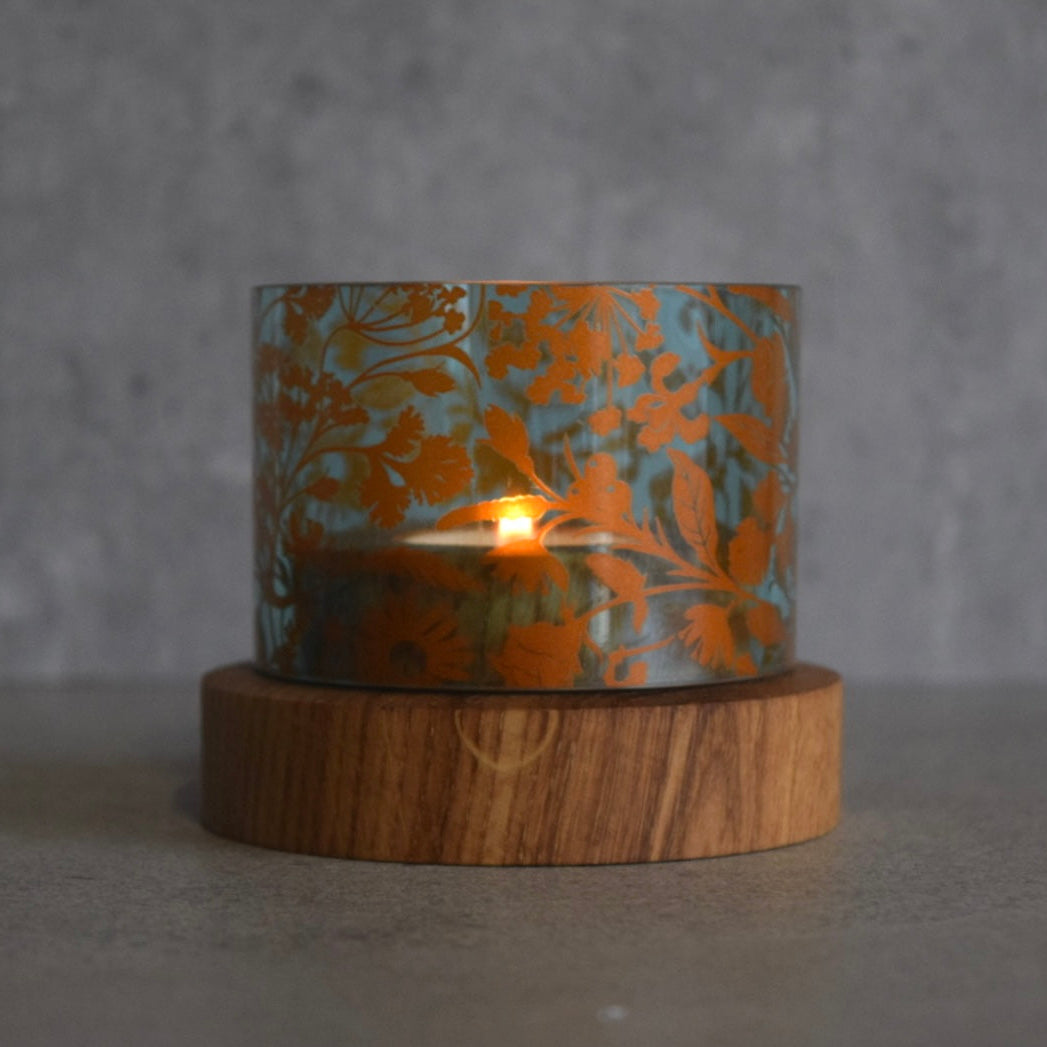 Upcycled Silent Pool Gin Tealight