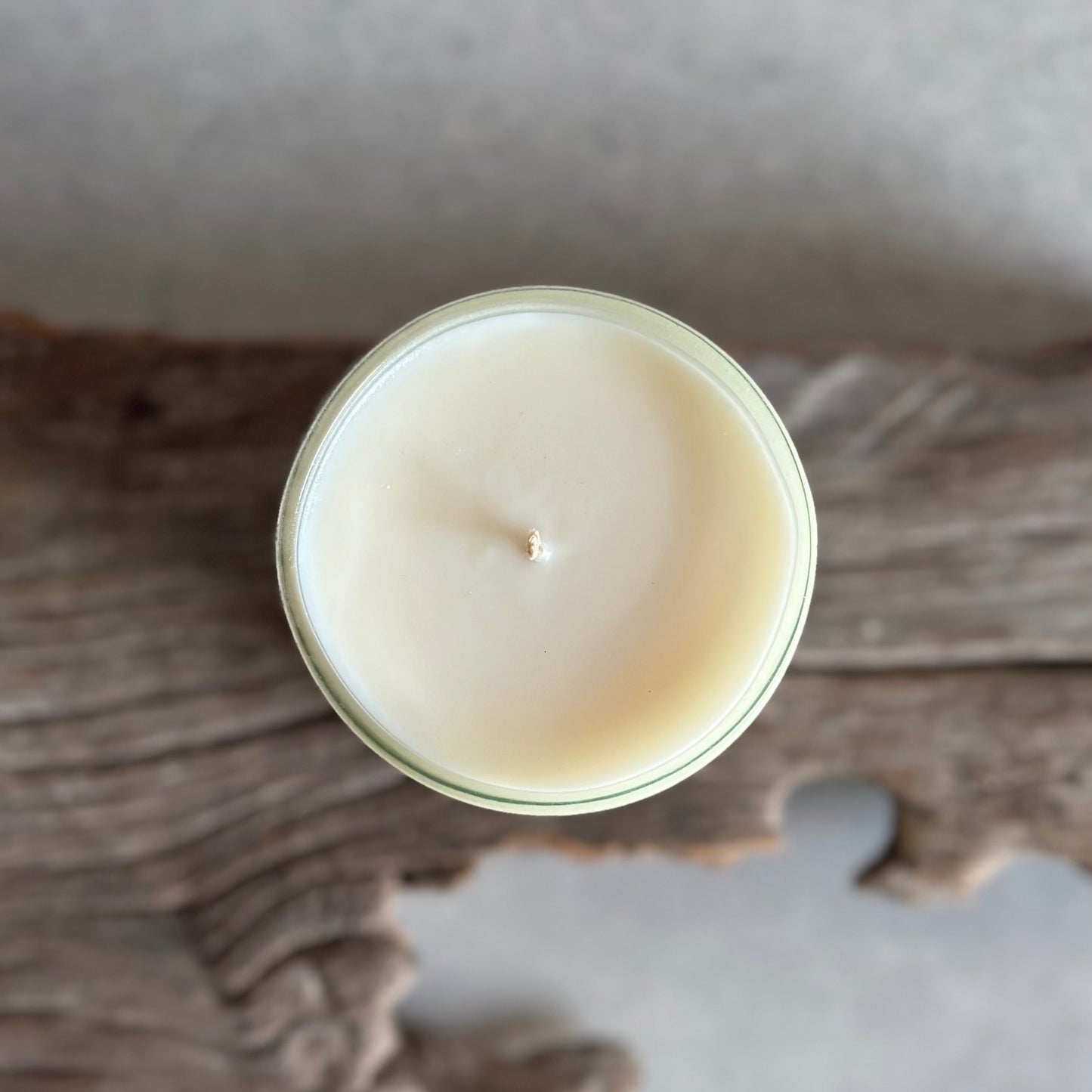 White Frosted Candle