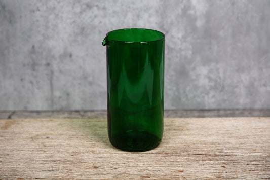 Green Bottle Jug / Pitcher.