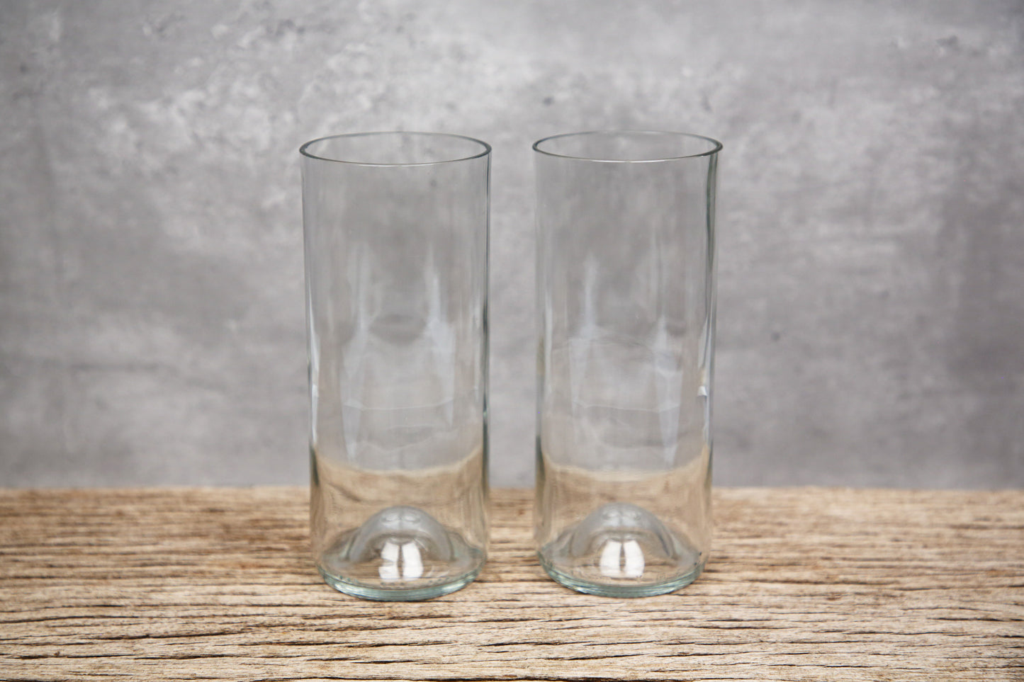 Set of Two Clear Pint Glass