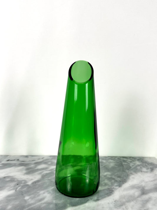 Green Bottle Vase