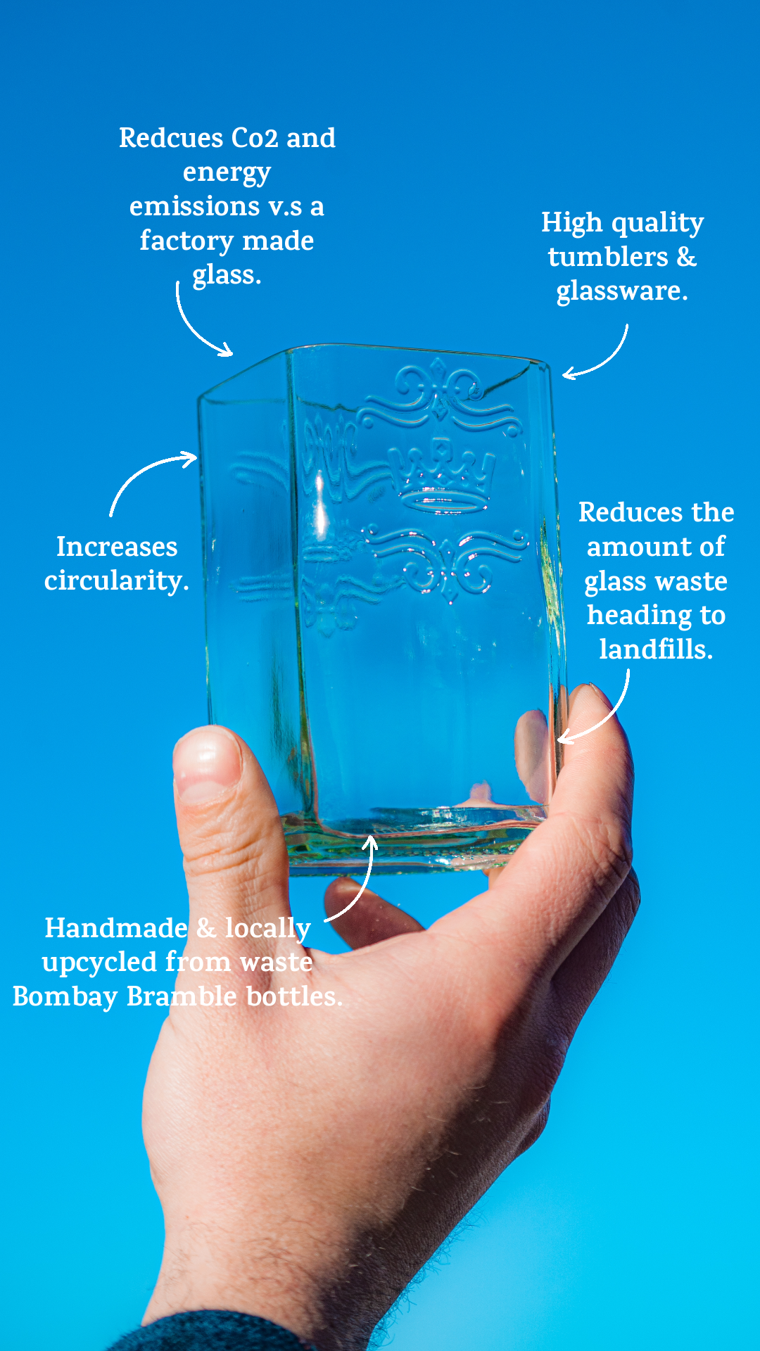 Bombay Sapphire Bramble Gin Glass