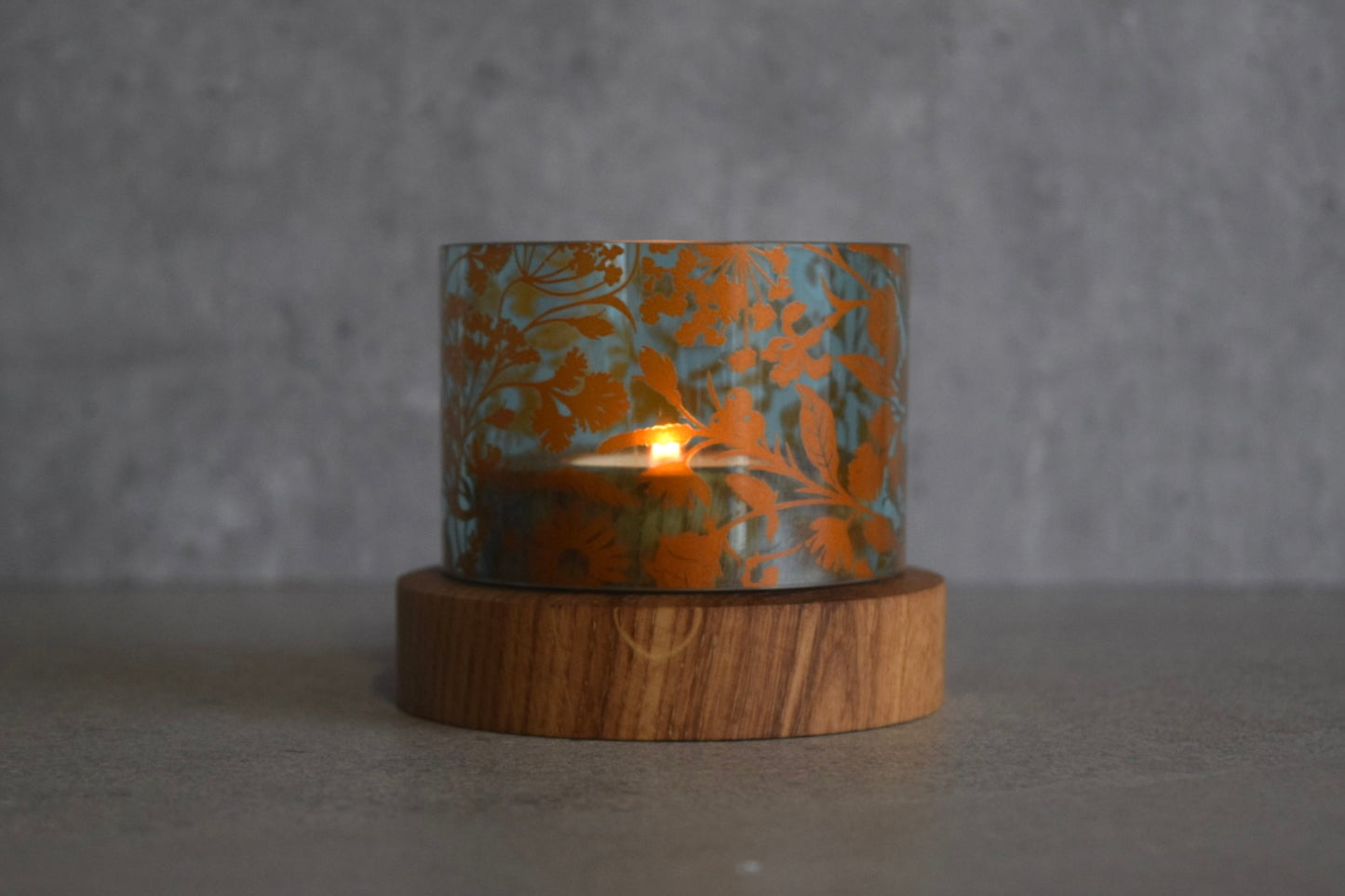 Upcycled Silent Pool Gin Tealight