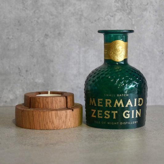 Upcycled Mermaid Zest Tealight