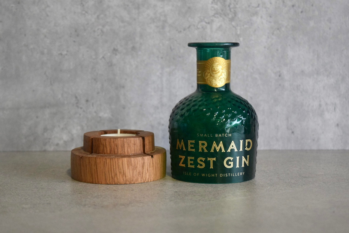 Upcycled Mermaid Tealight