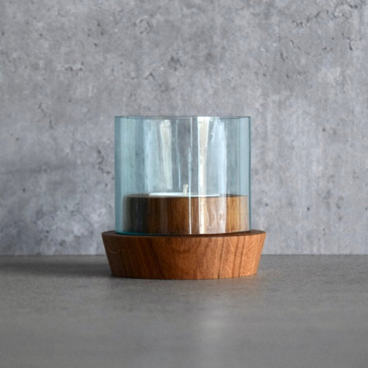 Upcycled Wine Bottle Tealight