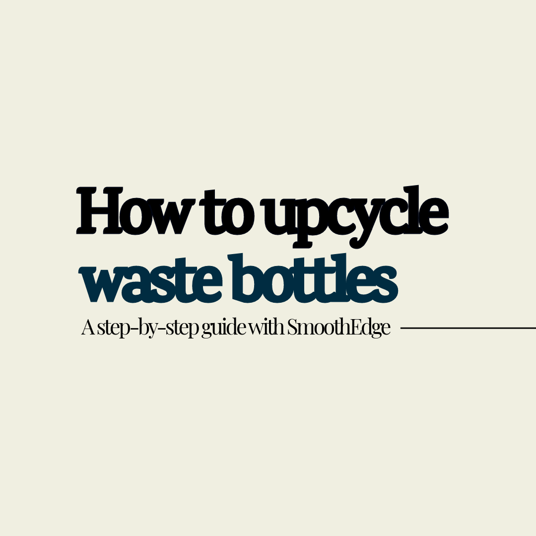 How To Upcycle Bottles At Home.